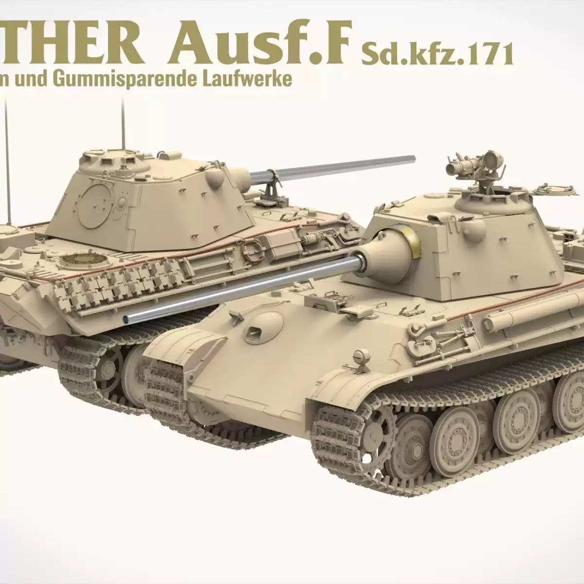 TAKOM 35003 1/35 PANTHER Ausf.F Tank Model Kit