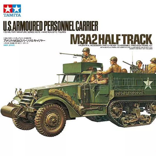 Tamiya 35070 1/35 U.S. M3A2 Half Track Model Kit