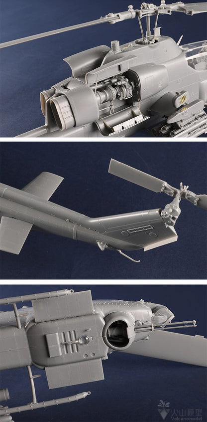 Trumpeter 05116 1/35 AH-1W Super Cobra  Aircraft Assembly Model Kit