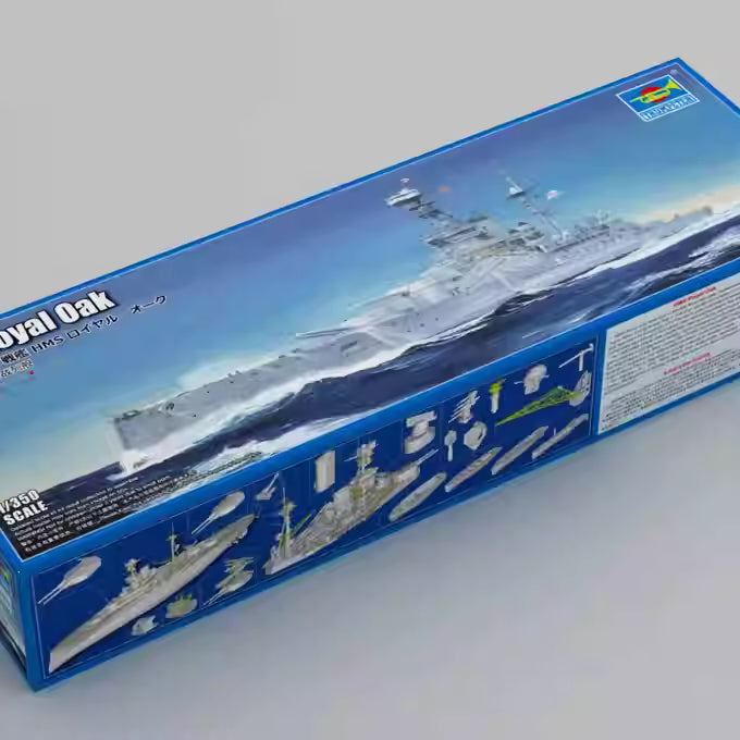 Trumpeter 05378 1/350 HMS Royal Oak Battleship Precision Assembly Model Kit