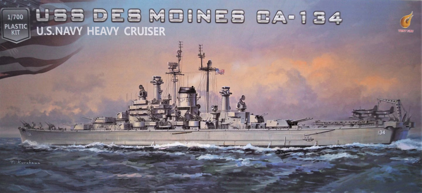 USS DES MOINES CA-134 U.S.NAVY CRUISER 1/700 VeryFire VF700907