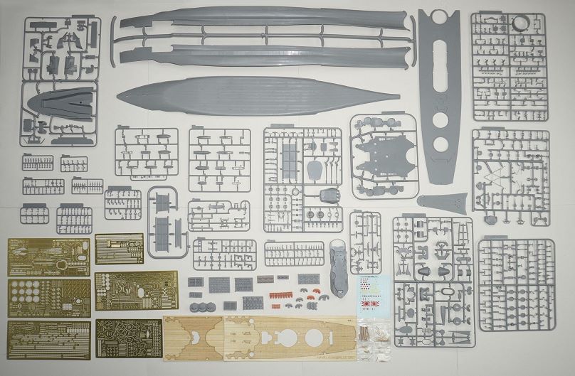 VERYFIRE VF350902DX 1/350 IJN Yamato Battleship Model Kit Deluxe