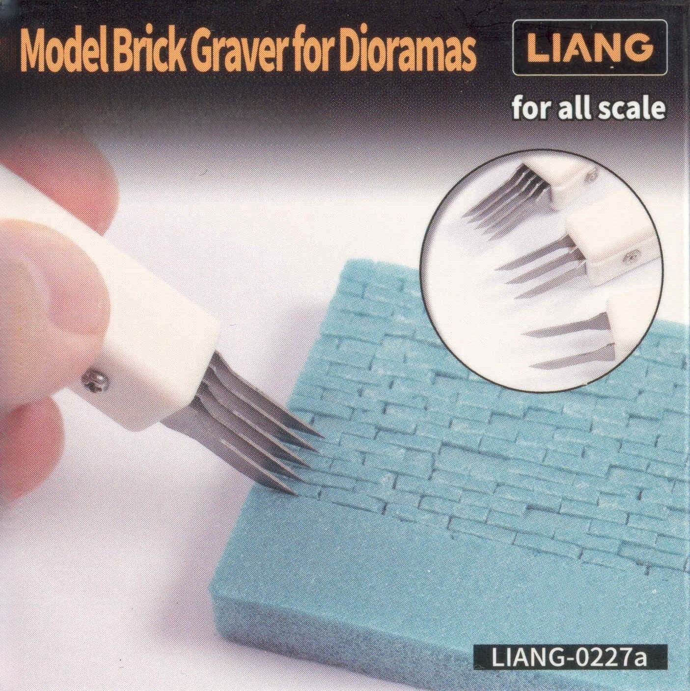 LIANG 0227A Model Brick Graver for Dioramas For All Scales