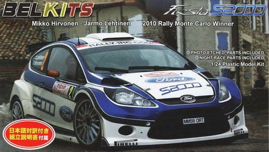 BELKITS BEL002 1/24 Fiesta S200 2010 Rally Monte Carlo Winner (Model Car)