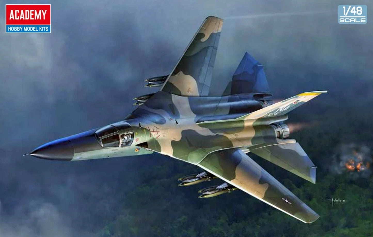 Academy AC12360 1/48 F-111A Aardvark `Vietnam` Model
Kit