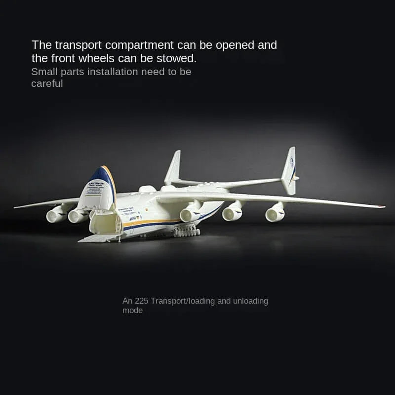 ANTONOV AN-225 “MRIJA”Transport Airplane Model Kit | 4D Model AN-225 1/144 - ModelHives