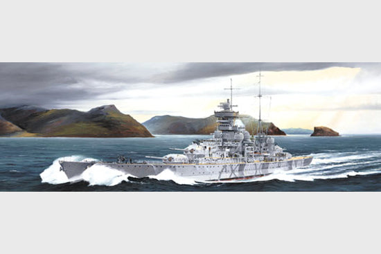 Trumpeter 05766 1/700 German cruiser Prinz Eugen 1942