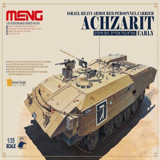 Meng SS-003 Model 1/35 Israel Heavy Armoured Personnel Carrier Achzarit Superwar
