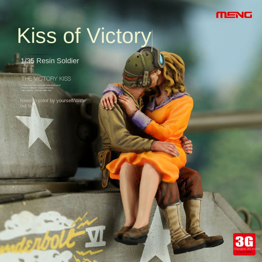MENG HS-013R 1/35 THE VICTORY KISS RESIN FIGURES UNPAINTED