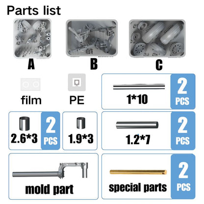 1/48 F-35B Landing Gear (All-Metal Frame) Parked Status For Tamiya | ROCKIT 480603