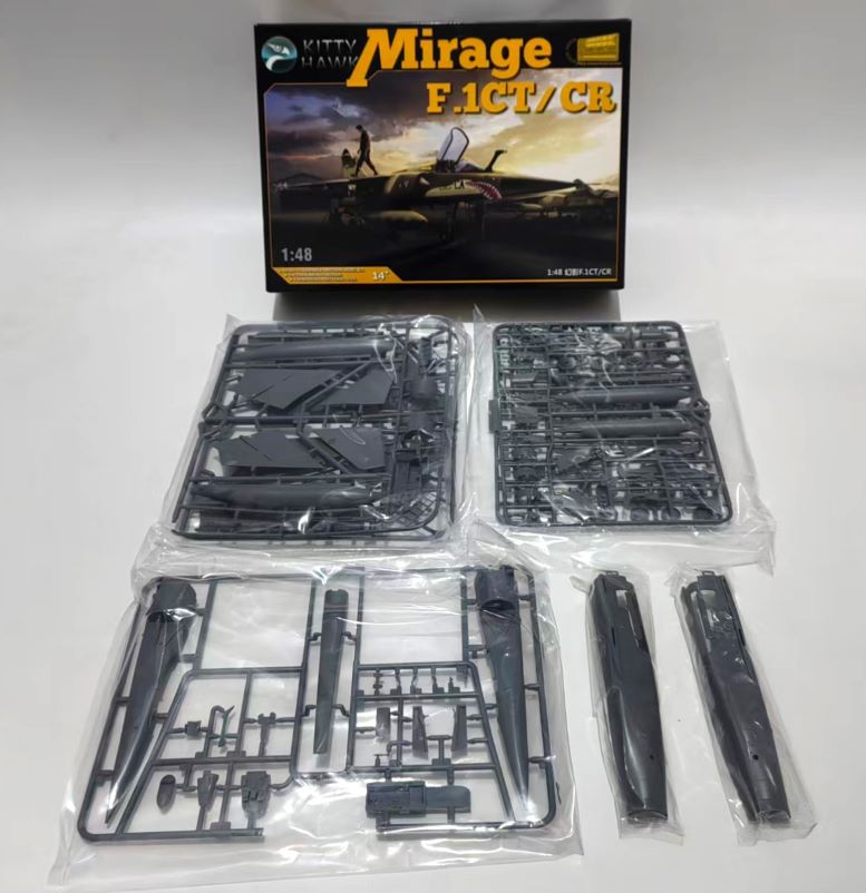 Kitty Hawk 80111 1/48 Dassault Mirage F.1CT/CR New Airplane Model Kit
