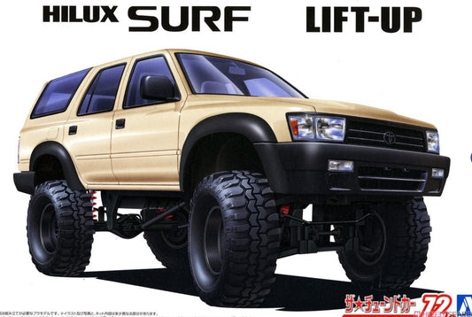 AOSHIMA 06991 1/24 VZN130G Hilux Surf Lift Up `91  (Model Car)