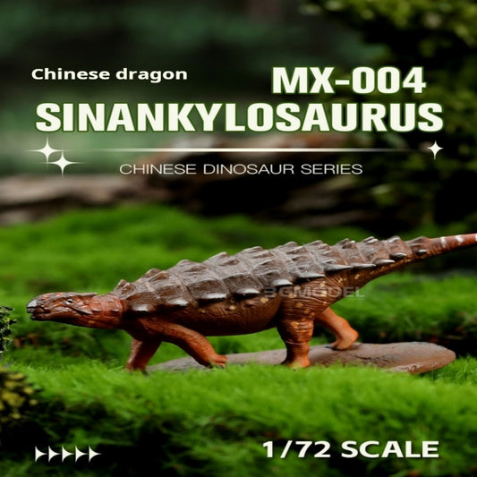 MENG MX-004 1/72 Scale SINANKYLOSAURUS  Chinese Dinosaur Series  Finished