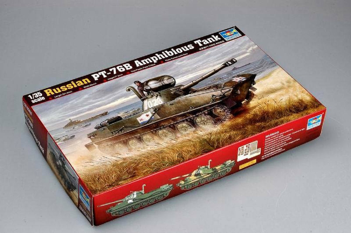 Trumpeter 1/35 00381 Russian PT-76B Amphibious Tank
