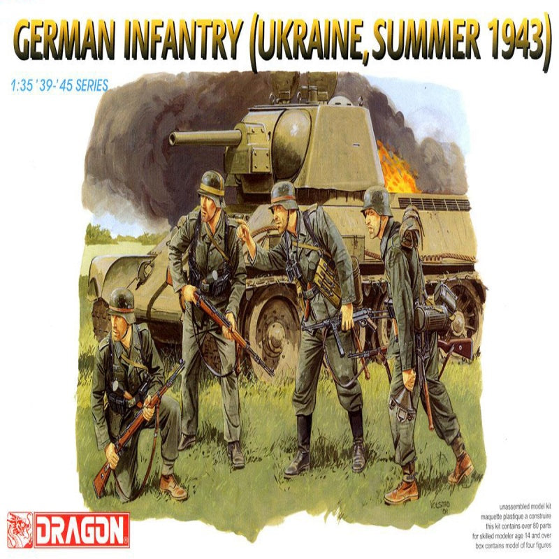 DRAGON 1/35 6153 German Infantry (Ukraine, Summer 1943)