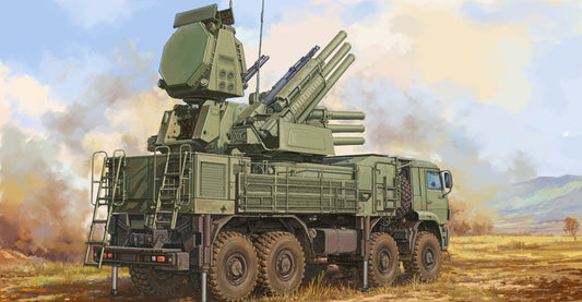 Trumpeter 01061 1/35 Scale Russion 72V6E4 Combat Unit of 96K6 Pantsir-S1 ADMGS