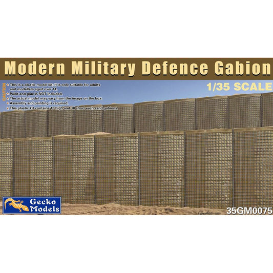 Gecko Models 35GM0075 1/35 Scale Modern Military Sand Gabion Model Kit ModelHive