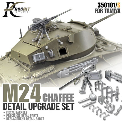 ROCKIT 350101S 1/35 M24 Chaffee Tank Upgrade Set Premium Ver.(For Tamiya 35391)