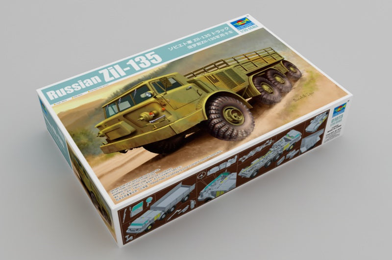 Trumpeter 01073 1:35 Russian Zil-135 Plastic model kit