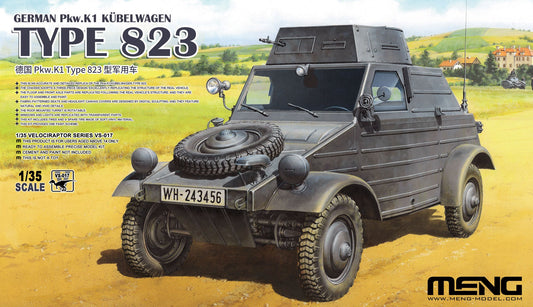 MENG VS-017 1/35 Germany Pkw.K1 K?BELWAGEN TYPE 823 Model Kit ModelHive