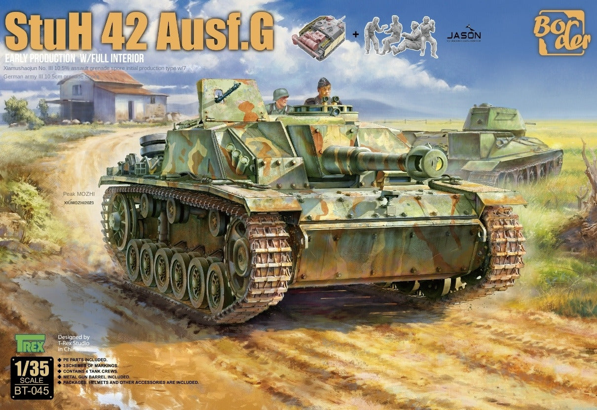 Border BT-045 1/35 StuG III Ausf.G Early Production Full Interior Plastic model