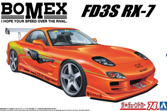 AOSHIMA 20139 1/24 BOMEX FD3S RX-7 `99 (Mazda) (Model Car)