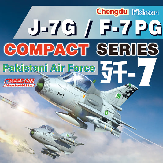 FREEDOM 162043 Compact Series:Pakistan Air Force J-7G/F-7PG Narufumi `Fishcan`