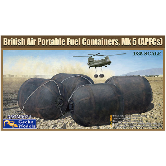 Gecko Models 35GM0021 1/35 British Air Portable Fuel Containers Mk5 APFCs ModelHive