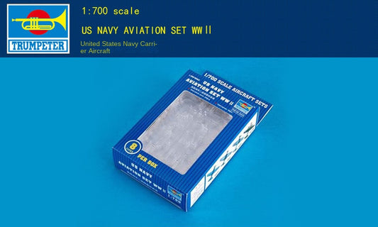 Trumpeter 03418 1/700 US NAVY AVIATION SET WW II model kit