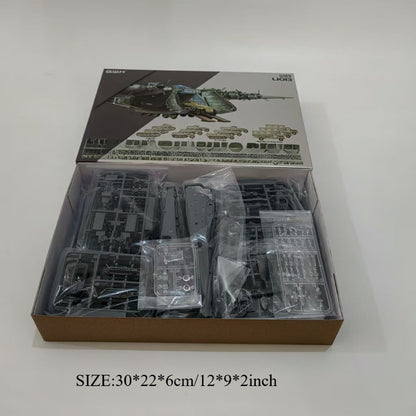 Great Wall L1013 1/144 German Me323 E-2 Giant Transport Aircraft (w/4 Vehicles)