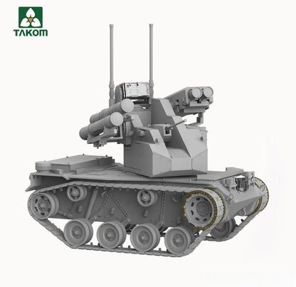 Explore this ZRY-222 Unmanned Combat System Model Kit(Ground Vehicle&"Robot Wolves System") | Takom 2223 1/35