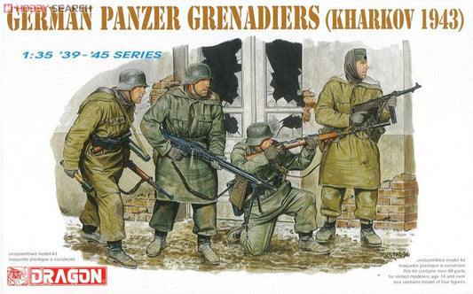 DRAGON 1/35 6059 SS Grenadiers Kharkov `43