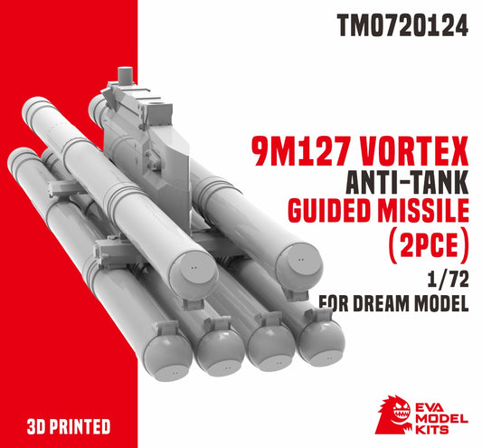 TM0720124 1/72 B8V20-A Rocket Launsher£¨2pce£©For Dream Model 3D Printed