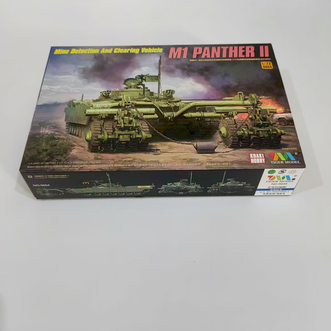 Tiger 1/72 9604 M1 Panther II Abrams Family Assembly Model Series(limited Ver.£©