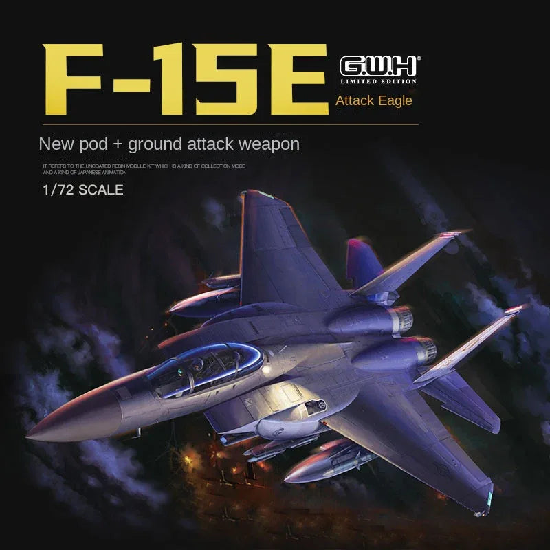 Great Wall Hobby L7209 1/72 U.S.Airforce F-15E STRIKE EAGLE Fighter - ModelHives