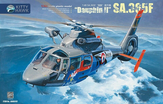 Kitty Hawk KH80107 1/48 Dauphin II SA.365N aircraft model kit 2019