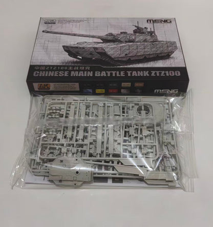 MENG 72-021 1/72 PLA Main Battle Tank ZTZ100 Tank Model Kit
