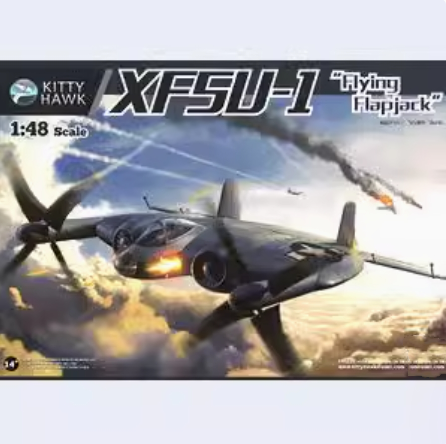 Kitty Hawk 80135 1/48 XF5U-1 "Flying Flapjack"  Assembly model New