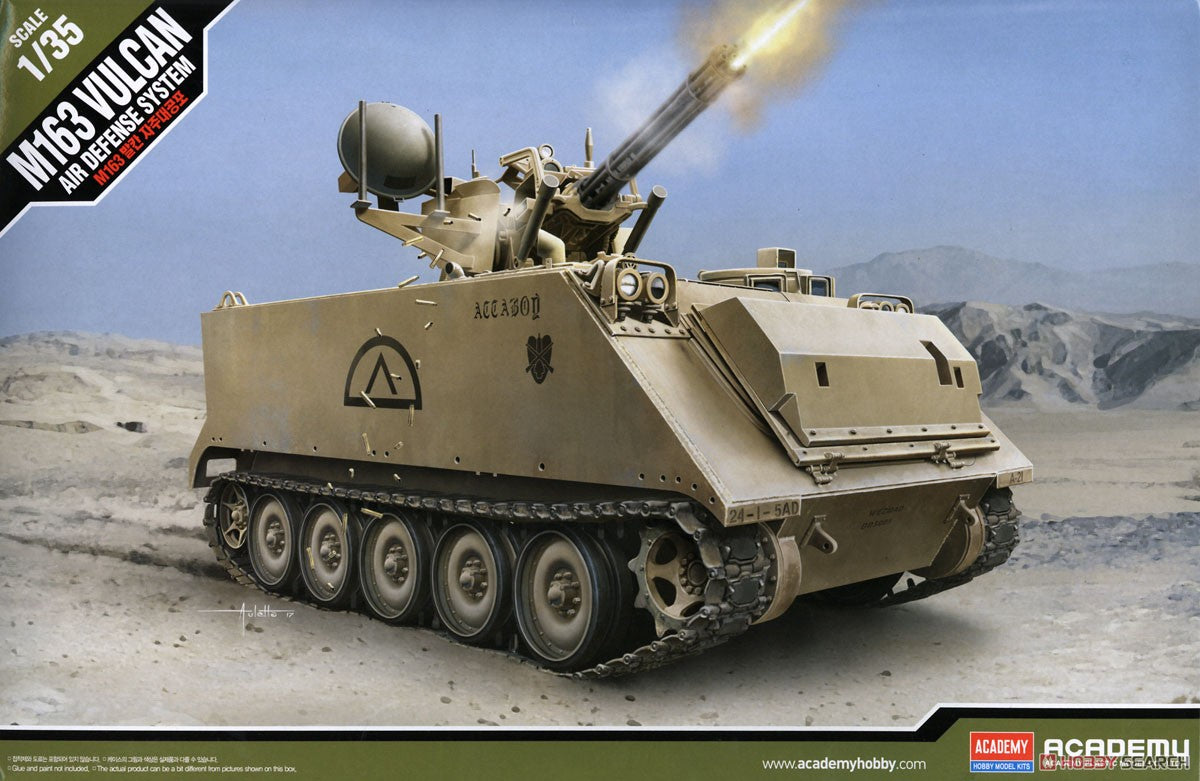Academy 13507 1/35 M163 Vulcan Air Defense System SPAAG  "Plastic model¡±
