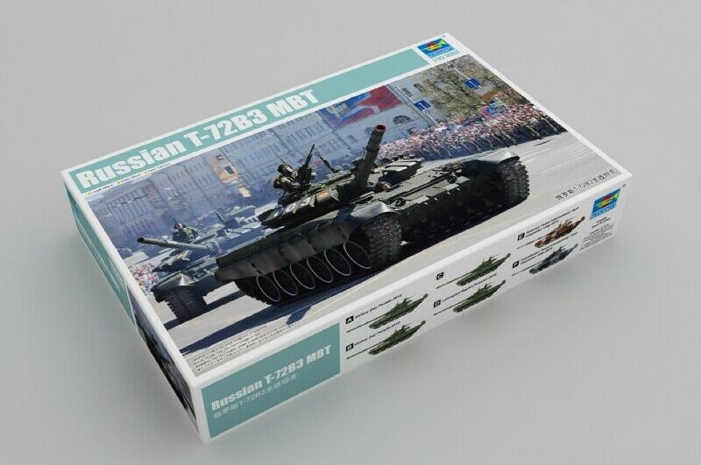 Trumpeter 1/35 09508 Russian T-72B3 MBT Armor Plastic Assembly Tank Model Kit
