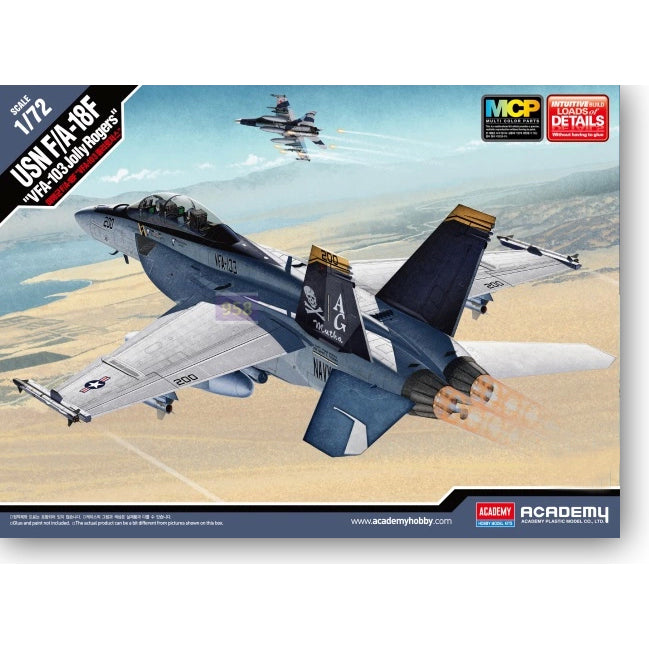 Academy 12535 1/72 USN F/A-18F "VFA-103 Julie Rogers" Model Kit