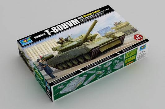 Trumpeter 09588 1/35 Russian T-80BVM MBT Marine Corps Plastic model