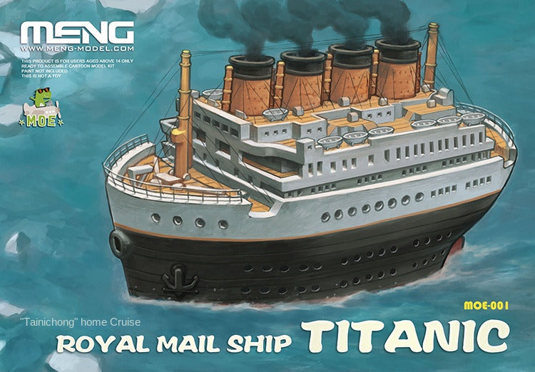 Build the MENG MOE-001 Royal Mail Ship Titanic