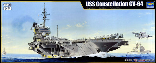 Trumpeter 05620 1/350 U.S. Navy Aircraft Carrier CV-64 Constellation