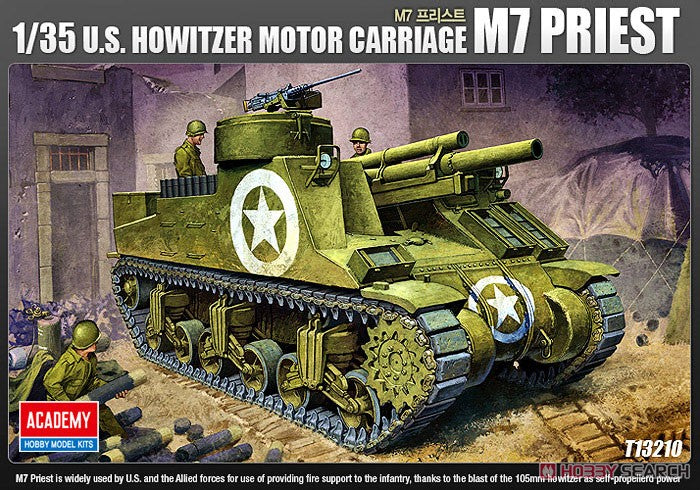 ACADEMY AC13210 1/35 M7 Priest Self-propelled howitzer model kit