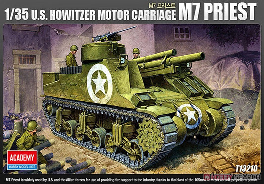 ACADEMY AC13210 1/35 M7 Priest Self-propelled howitzer model kit