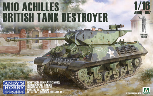 TAKOM AHHQ-007 1/16 British M10IIc Tank Destroyet Achilles Model Kit