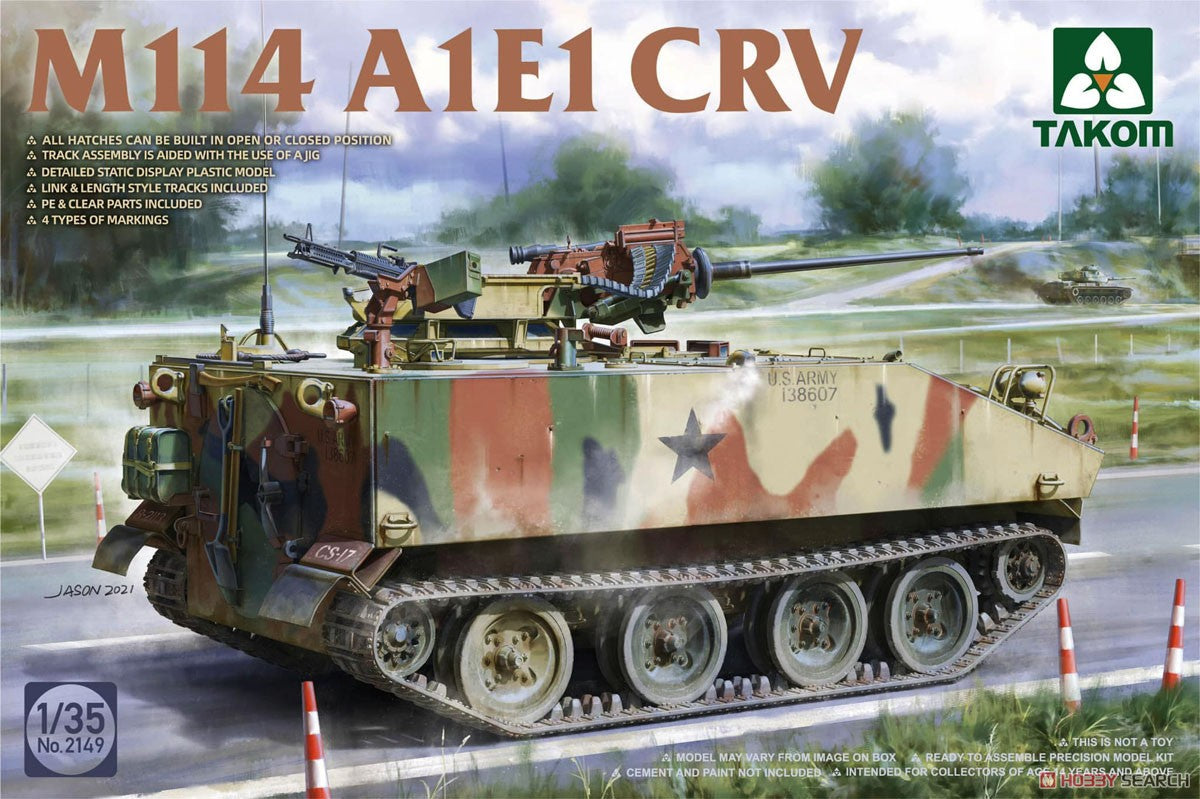 Takom 2149 1/35 ?M114A1E1 Armored Reconnaissance Vehicle modei kit