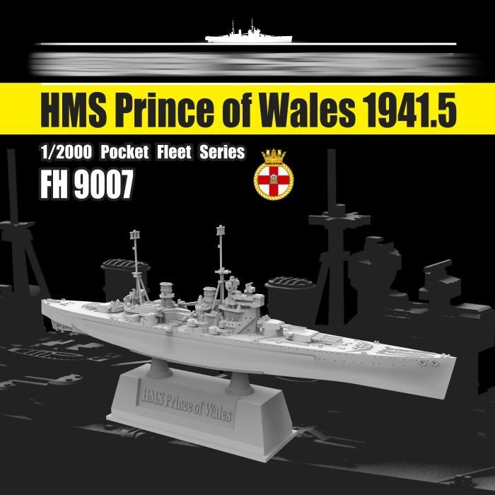 Flyhawk FH9007 1/2000 HMS Prince Of Wales 1941.5 Pocket Fleet Series - ModelHives