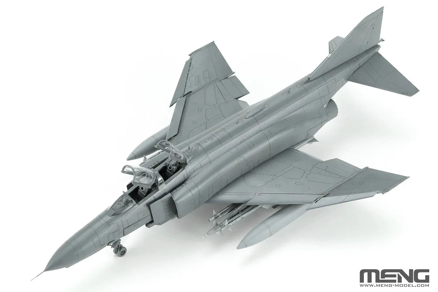 MENG LS-017 1/48 McDonnell Douglas F-4E Phantom II Aircraft Assembly Model Kit - ModelHives